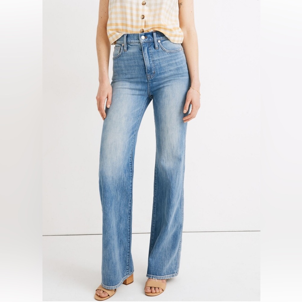 Madewell High-Rise Flare Jean